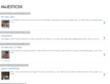 Tablet Screenshot of majesticsix.blogspot.com