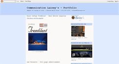 Desktop Screenshot of communicationlaineys.blogspot.com