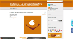 Desktop Screenshot of chilemin.blogspot.com