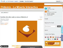 Tablet Screenshot of chilemin.blogspot.com
