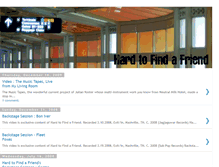 Tablet Screenshot of hardtofindafriend.blogspot.com