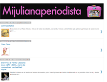 Tablet Screenshot of mijulianaperiodista.blogspot.com