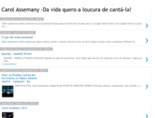 Tablet Screenshot of carolassemany.blogspot.com