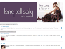 Tablet Screenshot of bloglongtallsally.blogspot.com