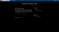 Desktop Screenshot of andrew-harper.blogspot.com