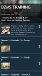 Mobile Screenshot of dzmstraining.blogspot.com