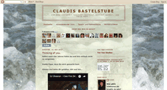 Desktop Screenshot of claudisbastelstube.blogspot.com