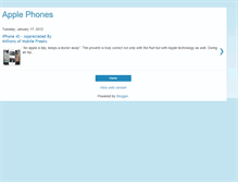 Tablet Screenshot of newapplephones.blogspot.com