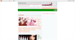 Desktop Screenshot of ofertas-oriflame.blogspot.com