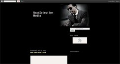 Desktop Screenshot of nextselection-media.blogspot.com