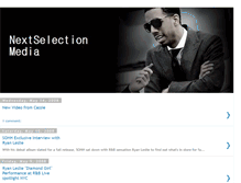 Tablet Screenshot of nextselection-media.blogspot.com