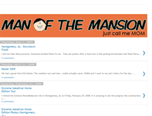 Tablet Screenshot of manofthemansion.blogspot.com
