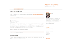 Desktop Screenshot of photosbycarries.blogspot.com