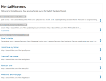Tablet Screenshot of hentaiheavens.blogspot.com