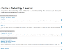 Tablet Screenshot of ebusinesstech.blogspot.com