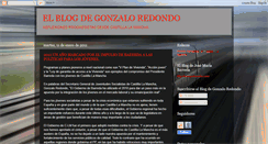 Desktop Screenshot of gonzaloredondo.blogspot.com