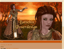 Tablet Screenshot of batschis-poser-design.blogspot.com