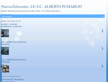 Tablet Screenshot of nuevostelecentrospuma.blogspot.com
