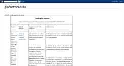 Desktop Screenshot of losperseverantescecte.blogspot.com