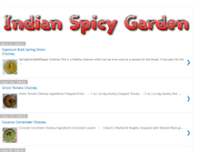 Tablet Screenshot of indianspicygarden.blogspot.com