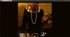 Desktop Screenshot of lifeofadancingicon.blogspot.com