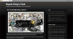 Desktop Screenshot of depokkingsclub.blogspot.com