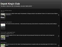 Tablet Screenshot of depokkingsclub.blogspot.com