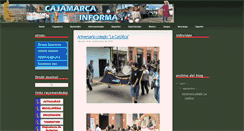 Desktop Screenshot of cajamarcainforma-socialescajamarca.blogspot.com