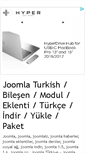 Mobile Screenshot of joomlaturkish.blogspot.com