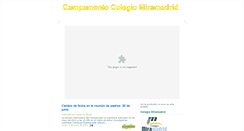 Desktop Screenshot of campamentocolegiomiramadrid.blogspot.com