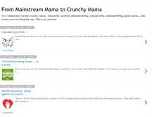 Tablet Screenshot of mainstream2crunchy.blogspot.com