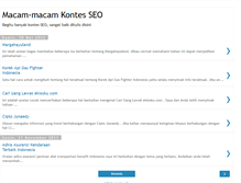 Tablet Screenshot of kontesseo-id.blogspot.com