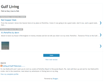 Tablet Screenshot of gulflivingfishing.blogspot.com