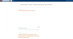 Desktop Screenshot of online--life-assurance-quotes.blogspot.com