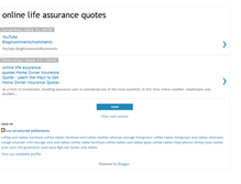 Tablet Screenshot of online--life-assurance-quotes.blogspot.com