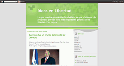 Desktop Screenshot of ideasenlibertad.blogspot.com