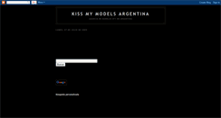 Desktop Screenshot of kissmymodels.blogspot.com