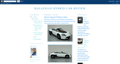 Desktop Screenshot of malaysianhybrid.blogspot.com