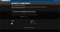 Desktop Screenshot of ghostlynantwich.blogspot.com