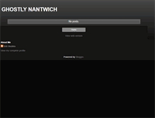 Tablet Screenshot of ghostlynantwich.blogspot.com