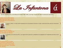 Tablet Screenshot of lainfantona.blogspot.com