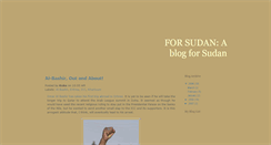 Desktop Screenshot of fromsudan.blogspot.com