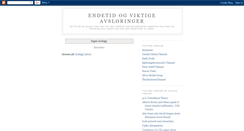 Desktop Screenshot of endetid.blogspot.com