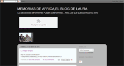 Desktop Screenshot of lauraconafrica.blogspot.com