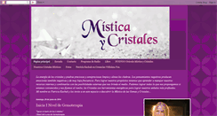 Desktop Screenshot of misticaycristales.blogspot.com