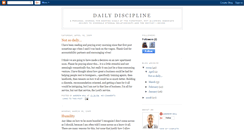 Desktop Screenshot of daily-discipline.blogspot.com