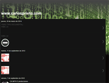 Tablet Screenshot of carlosprieto85.blogspot.com