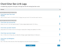 Tablet Screenshot of chordgitar-liriklagu.blogspot.com
