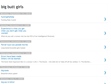 Tablet Screenshot of bigbuttgirls.blogspot.com