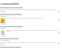 Tablet Screenshot of anossaprendinha.blogspot.com